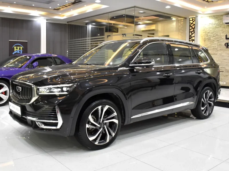 2024 Geely Monjaro GF 2.0-liter Turbocharged 4-cylinder Petrol Engine Black Tan SUV GCC