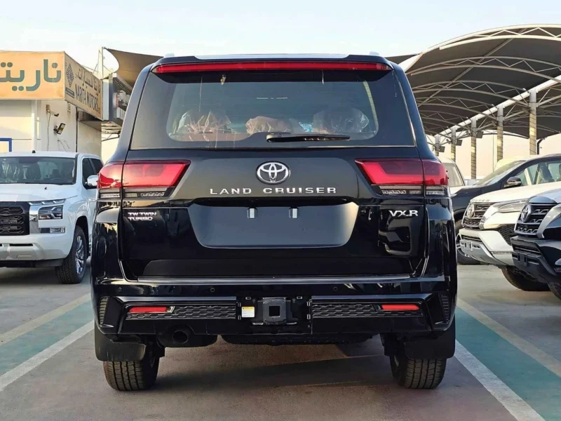 2024 Toyota Land Cruiser VXR 3.3 Litres 6 Cylinders Diesel Engine Black Red SUV Top Variant