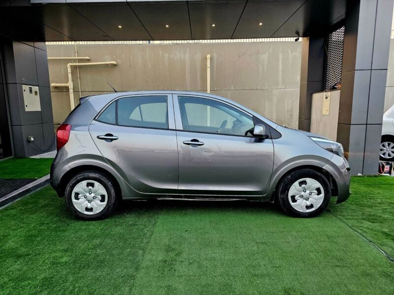 2023 Kia Picanto LX 1.2 Litres 4 Cylinders Petrol Engine Grey Black Hatchback GCC Specs