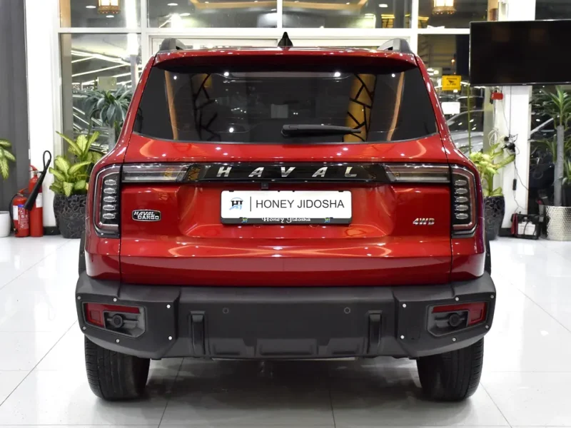 2023 Haval Dargo High Deluxe 2.0-liter Turbocharged 4-Cylinder Petrol engine Red Black SUV