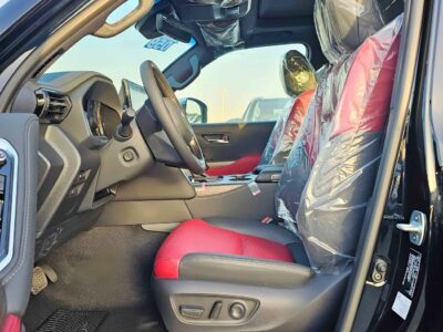 2024 Toyota Land Cruiser VXR 3.3 Litres 6 Cylinders Diesel Engine Black Red SUV Top Variant
