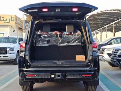 2024 Toyota Land Cruiser VXR 3.3 Litres 6 Cylinders Diesel Engine Black Red SUV Top Variant