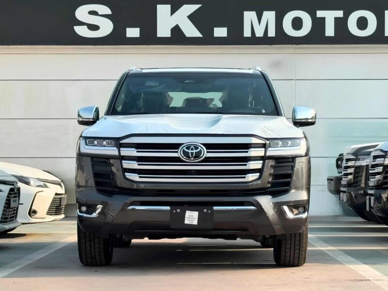 2026 Toyota Land Cruiser VX 3.3 Litres 6 Cylinders Diesel Twin-Turbo Engine Grey Black SUV