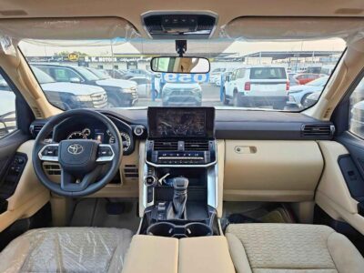 2024 Toyota Land Cruiser GXR 3.3 Litres 6 Cylinders Diesel Twin-Turbo Engine Black Beige SUV