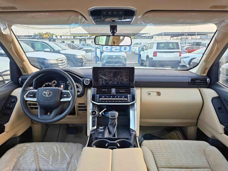 2024 Toyota Land Cruiser GXR 3.3 Litres 6 Cylinders Diesel Twin-Turbo Engine Black Beige SUV