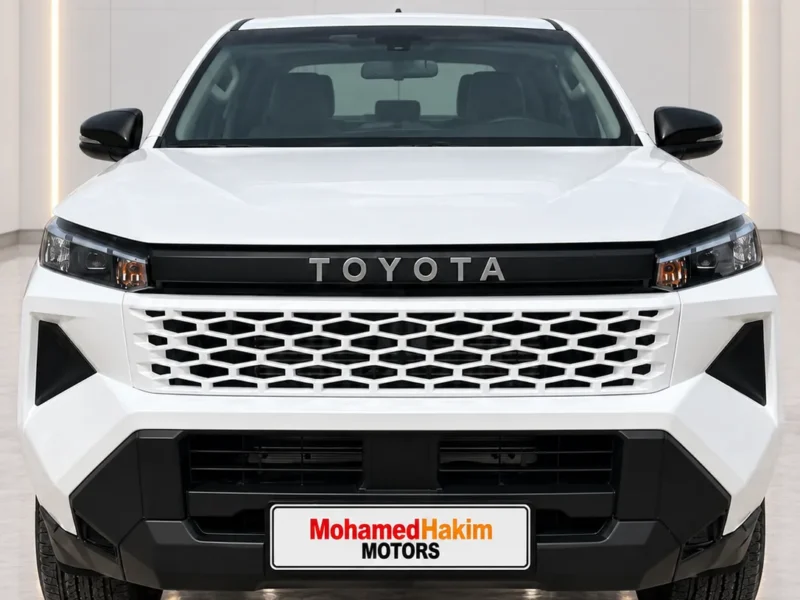 2027 TOYOTA HILUX DC 2.8L 4 Cylinders Turbo Diesel Engine White Black Pickup Truck 4X4