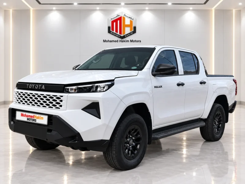 2027 TOYOTA HILUX DC 2.8L 4 Cylinders Turbo Diesel Engine White Black Pickup Truck 4X4