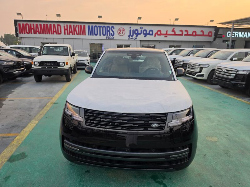 2027 Land Rover RANGE ROVER 3.0 Litres 6 Cylinders Petrol Engine Black Tan SUV GCC