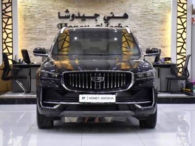 2024 Geely Monjaro GF 2.0-liter Turbocharged 4-cylinder Petrol Engine Black Tan SUV GCC