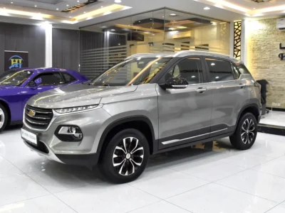 2022 Chevrolet Groove Premier 4 Cylinders Petrol Engine Silver Black Crossover GCC Specs