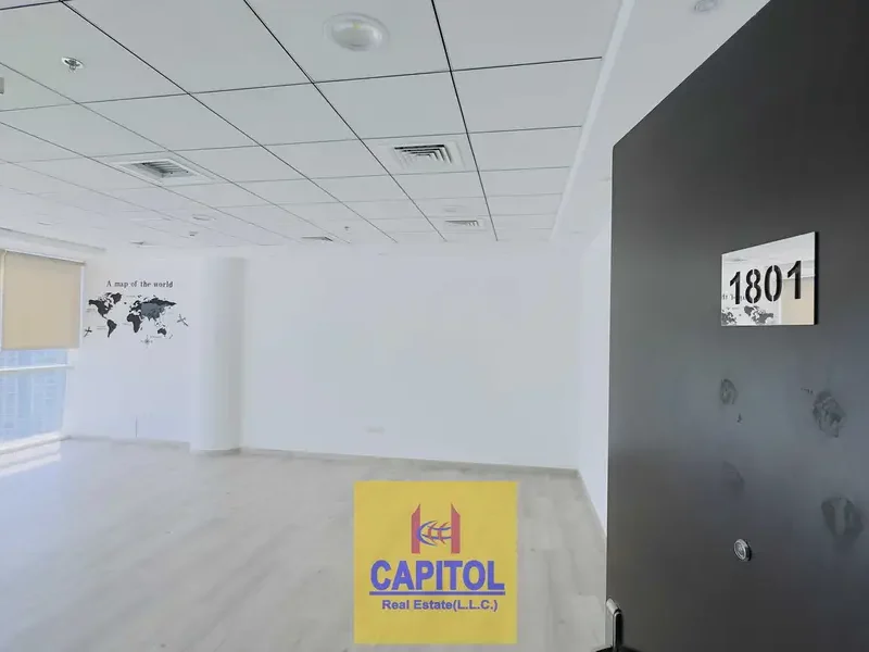 587 sqft Fitted Office with Partition | B2B Tower, Business Bay | Easy Traffic Access