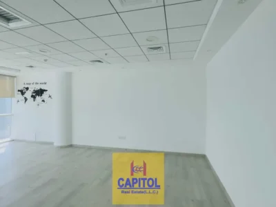 587 sqft Fitted Office with Partition | B2B Tower, Business Bay | Easy Traffic Access