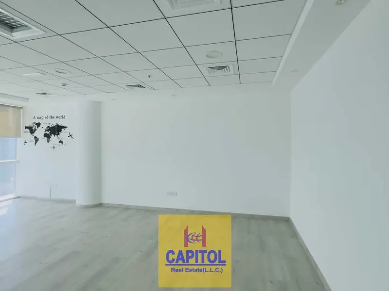 587 sqft Fitted Office with Partition | B2B Tower, Business Bay | Easy Traffic Access