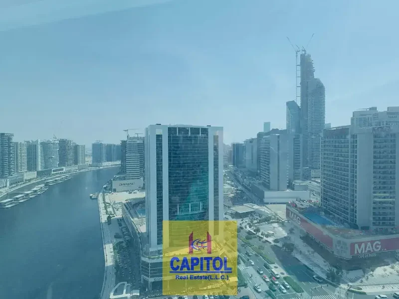 587 sqft Fitted Office with Partition | B2B Tower, Business Bay | Easy Traffic Access