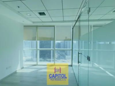 587 sqft Fitted Office with Partition | B2B Tower, Business Bay | Easy Traffic Access