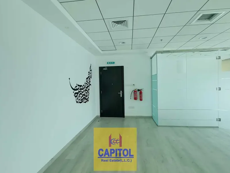 587 sqft Fitted Office with Partition | B2B Tower, Business Bay | Easy Traffic Access