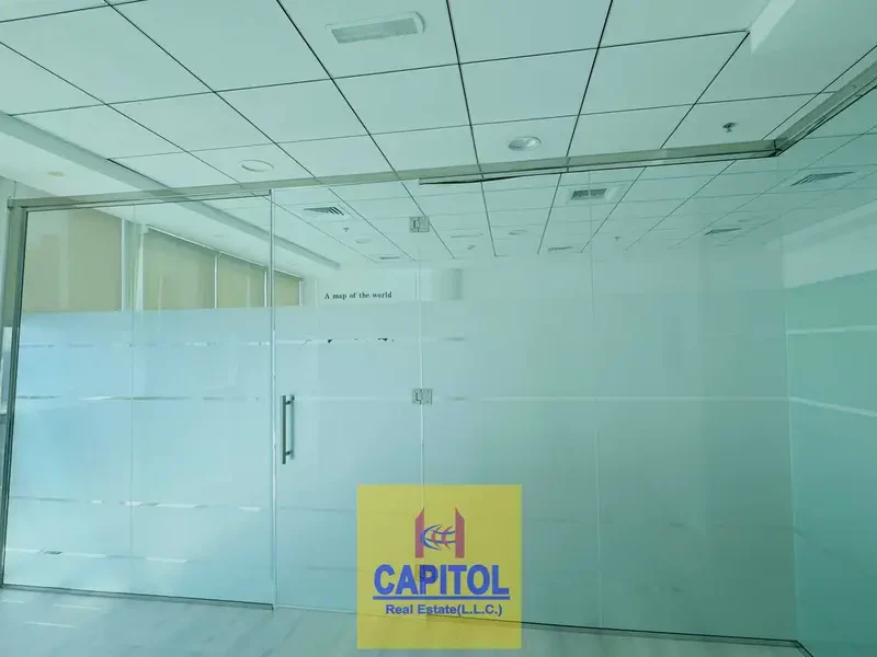 587 sqft Fitted Office with Partition | B2B Tower, Business Bay | Easy Traffic Access