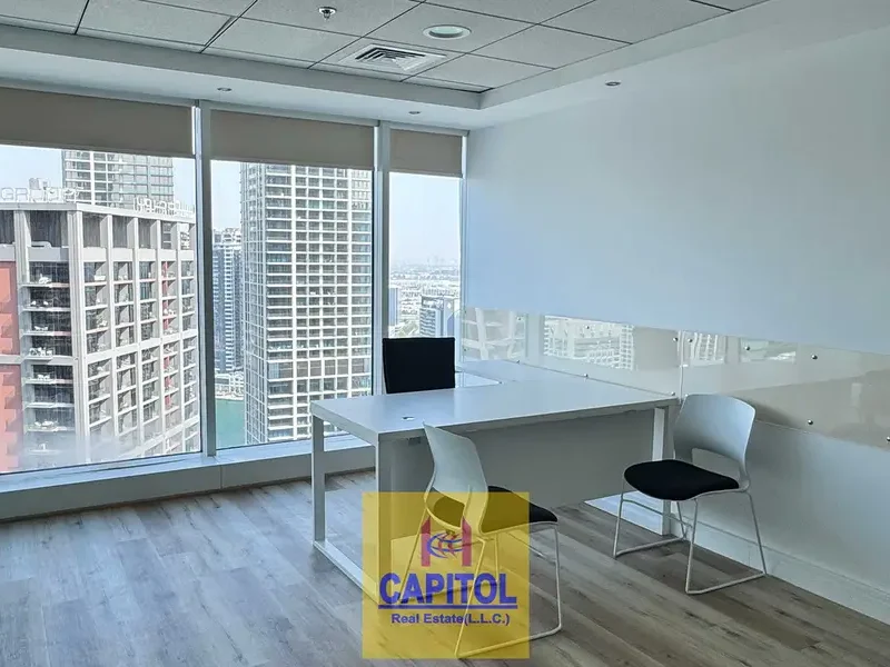 545 sqft Fitted Commercial Office Space | The Burlington Tower, Business Bay