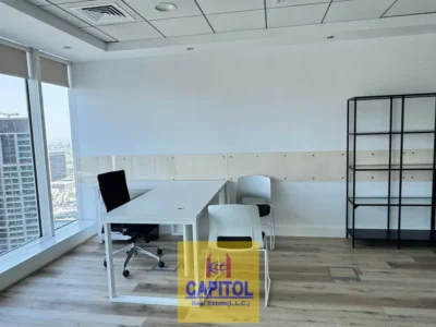 545 sqft Fitted Commercial Office Space | The Burlington Tower, Business Bay