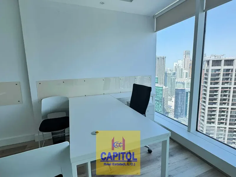 545 sqft Fitted Commercial Office Space | The Burlington Tower, Business Bay