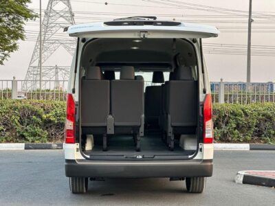 2027 Toyota Hiace Passenger 3.5 Litres 6 Cylinders Petrol Engine White Grey Van GCC Specs