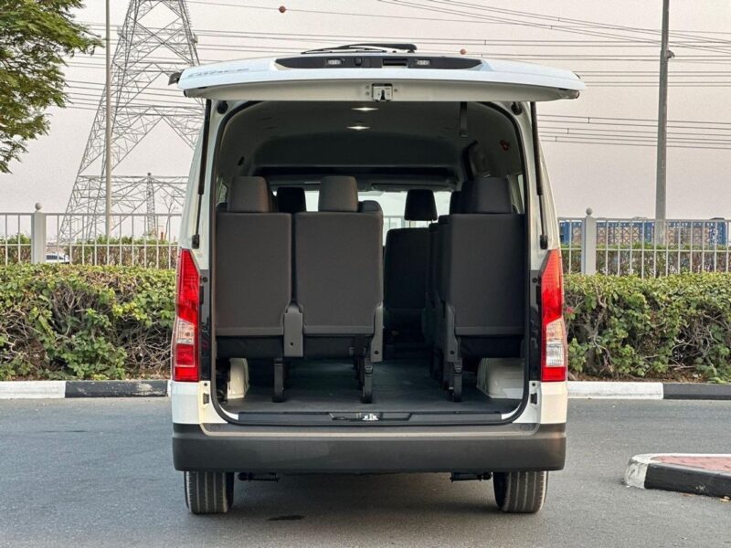 2027 Toyota Hiace Passenger 3.5 Litres 6 Cylinders Petrol Engine White Grey Van GCC Specs