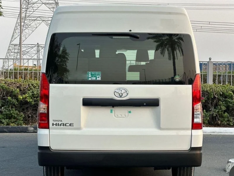 2027 Toyota Hiace Passenger 3.5 Litres 6 Cylinders Petrol Engine White Grey Van GCC Specs