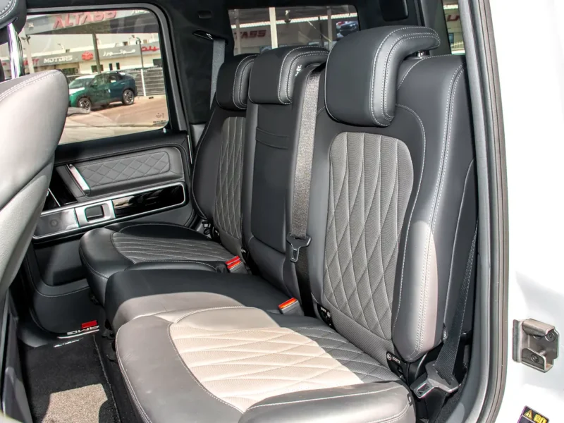 2022 Mercedes-Benz G-Class G 63 AMG 4.0L Bi-turbo V8 Petrol Engine White Black SUV