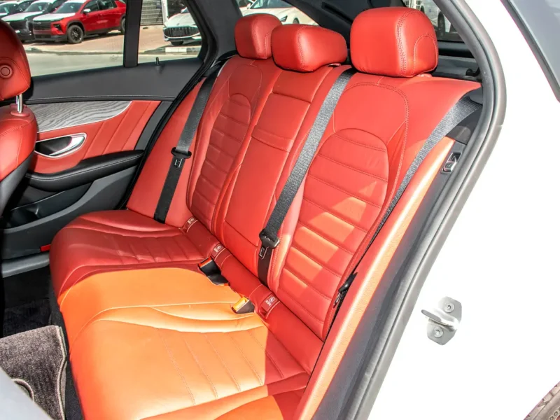 2016 Mercedes-Benz C-Class C43 AMG 3.0-liter V6 Biturbo Petrol Engine White Red Hatchback2016 Mercedes-Benz C-Class C43 AMG 3.0-liter V6 Biturbo Petrol Engine White Red Hatchback