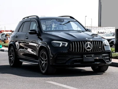 2021 Mercedes-Benz GLE-Class GLE 53 AMG 4MATIC+ 3.0L turbocharged inline-6 Engine Black SUV