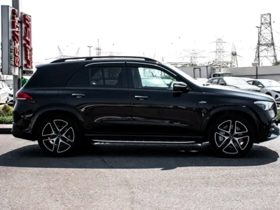 2021 Mercedes-Benz GLE-Class GLE 53 AMG 4MATIC+ 3.0L turbocharged inline-6 Engine Black SUV