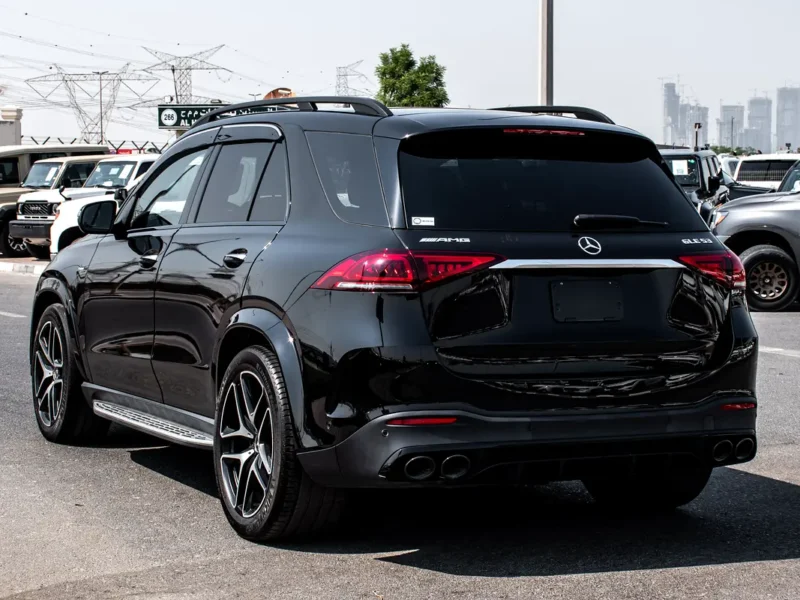 2021 Mercedes-Benz GLE-Class GLE 53 AMG 4MATIC+ 3.0L turbocharged inline-6 Engine Black SUV