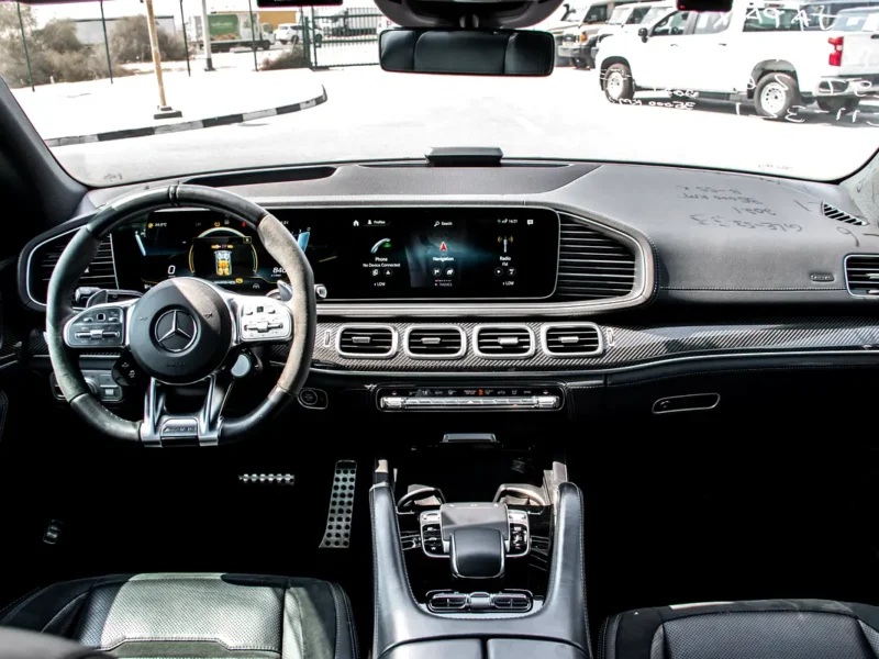 2021 Mercedes-Benz GLE-Class GLE 53 AMG 4MATIC+ 3.0L turbocharged inline-6 Engine Black SUV