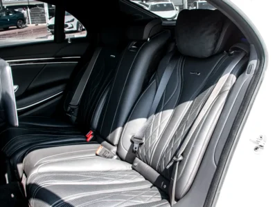 2015 Mercedes-Benz S-Class S 63 AMG V8 Twin-Turbo Petrol Engine White Black Sedan Japanese Specs
