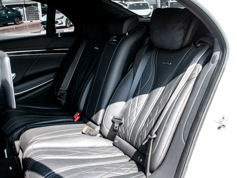 2015 Mercedes-Benz S-Class S 63 AMG V8 Twin-Turbo Petrol Engine White Black Sedan Japanese Specs