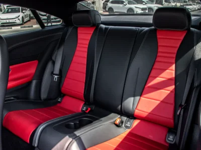 2021 Mercedes-Benz E-Class E 450 4MATIC 3.0L inline-6 turbo Petrol Engine Grey Red Sedan