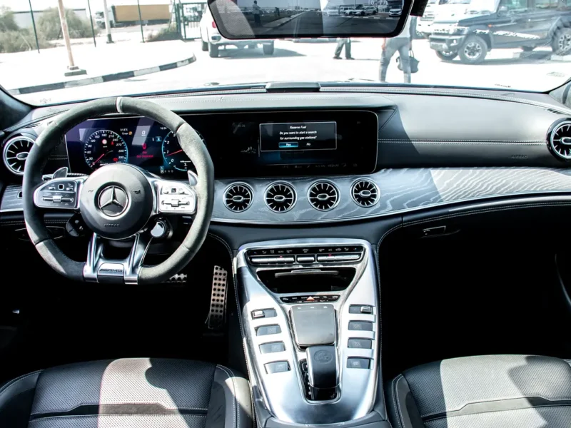 2019 Mercedes-Benz AMG GT 63 S 4MATIC+ 4.0L V8 Biturbo Petrol Engine Blue Black Coupe Automatic