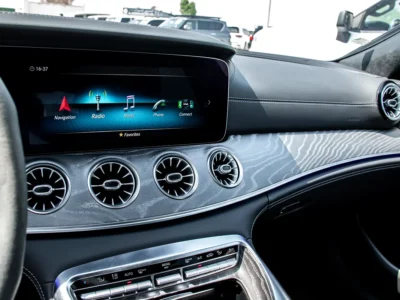 2019 Mercedes-Benz AMG GT 63 S 4MATIC+ 4.0L V8 Biturbo Petrol Engine Blue Black Coupe Automatic