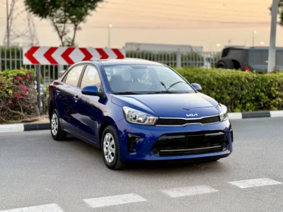 2024 Kia Pegas 1.4 Litres 4 Cylinders Petrol Engine Blue Black Sedan GCC Specs Automatic
