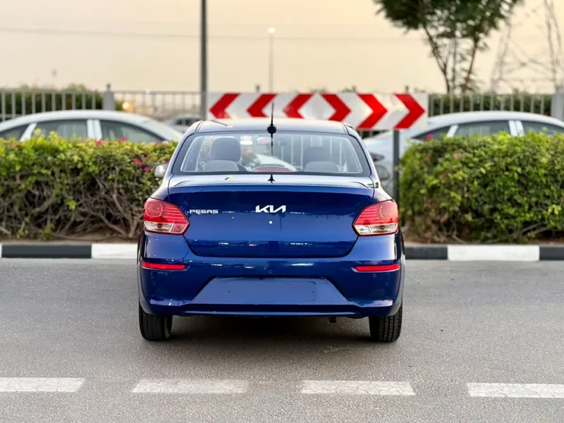 2024 Kia Pegas 1.4 Litres 4 Cylinders Petrol Engine Blue Black Sedan GCC Specs Automatic