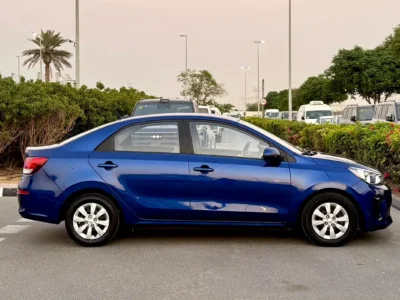2024 Kia Pegas 1.4 Litres 4 Cylinders Petrol Engine Blue Black Sedan GCC Specs Automatic