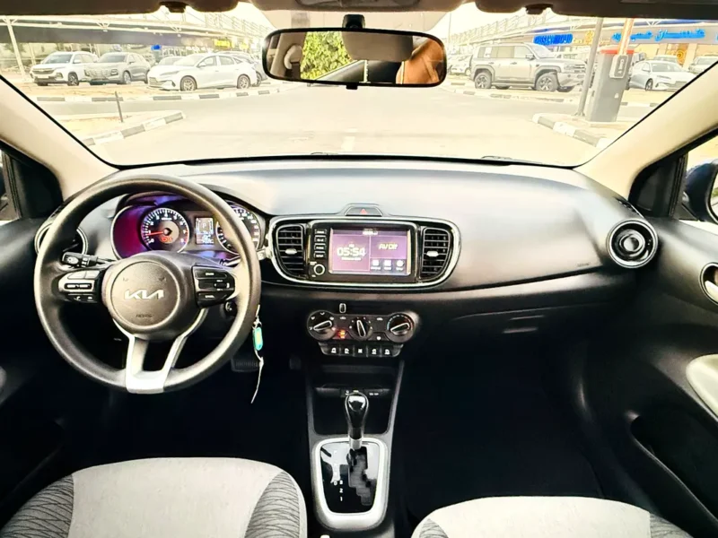 2024 Kia Pegas 1.4 Litres 4 Cylinders Petrol Engine Blue Black Sedan GCC Specs Automatic