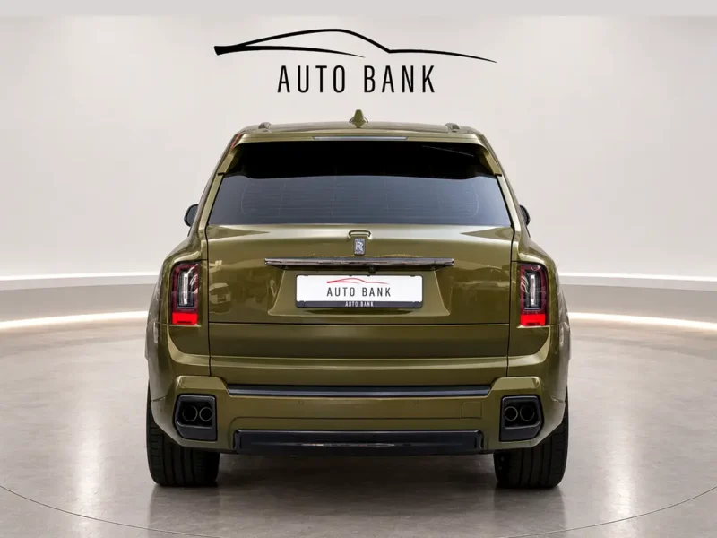 2025 Rolls-Royce Cullinan Black Badge 6.75L Twin-Turbocharged V12 Engine Green SUV GCC