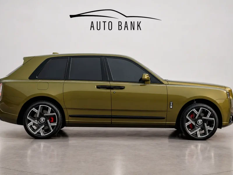 2025 Rolls-Royce Cullinan Black Badge 6.75L Twin-Turbocharged V12 Engine Green SUV GCC