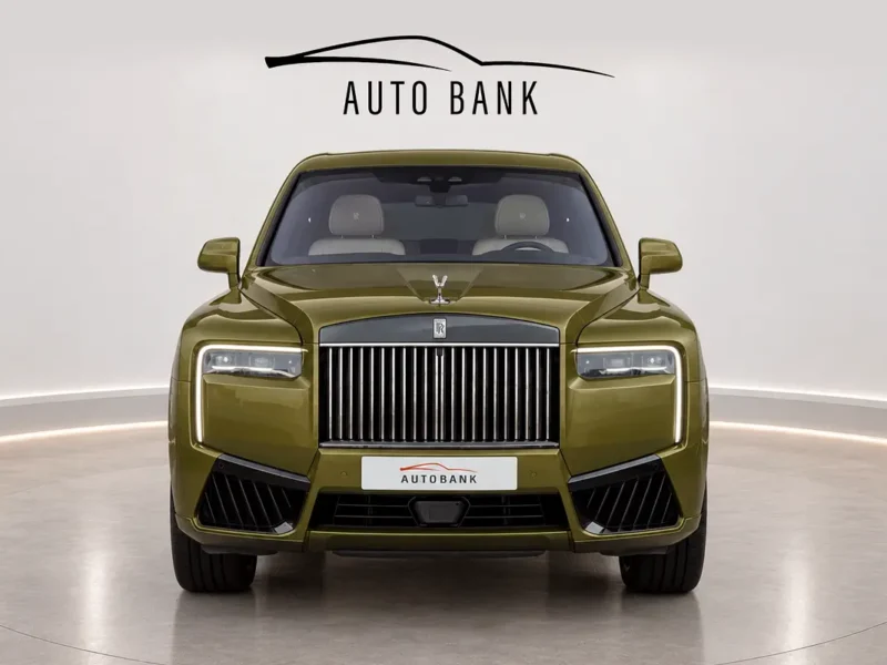 2025 Rolls-Royce Cullinan Black Badge 6.75L Twin-Turbocharged V12 Engine Green SUV GCC