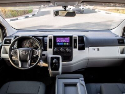 2027 Toyota Hiace Cargo 3.5L 6 Cylinders Petrol Engine White Grey Van High Roof Manual