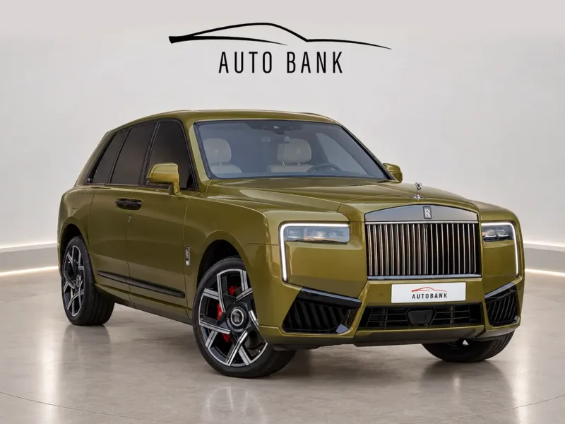 2025 Rolls-Royce Cullinan Black Badge 6.75L Twin-Turbocharged V12 Engine Green SUV GCC