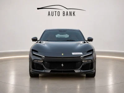 2026 Ferrari Purosangue Standard Powerful Petrol V12 Engine Grey Red SUV European Specs