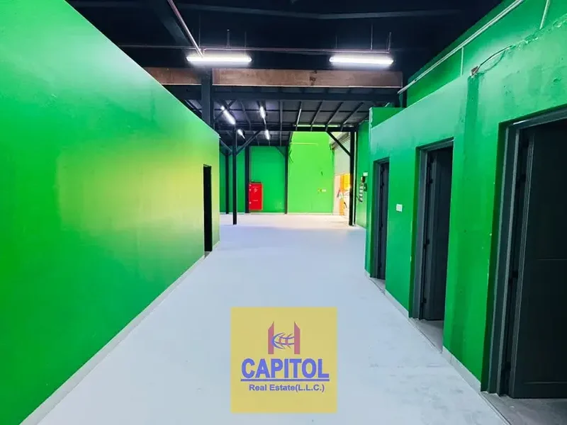 4,060 sqft Available Plot | Al Quoz 1 | Road Access | Mezzanine Warehouse Built-Up