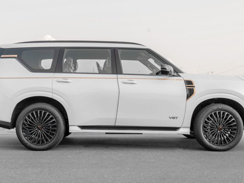2027 Nissan Patrol 75th Anniversary 3.5L V6 Twin-Turbo Petrol Engine White Brown SUV GCC